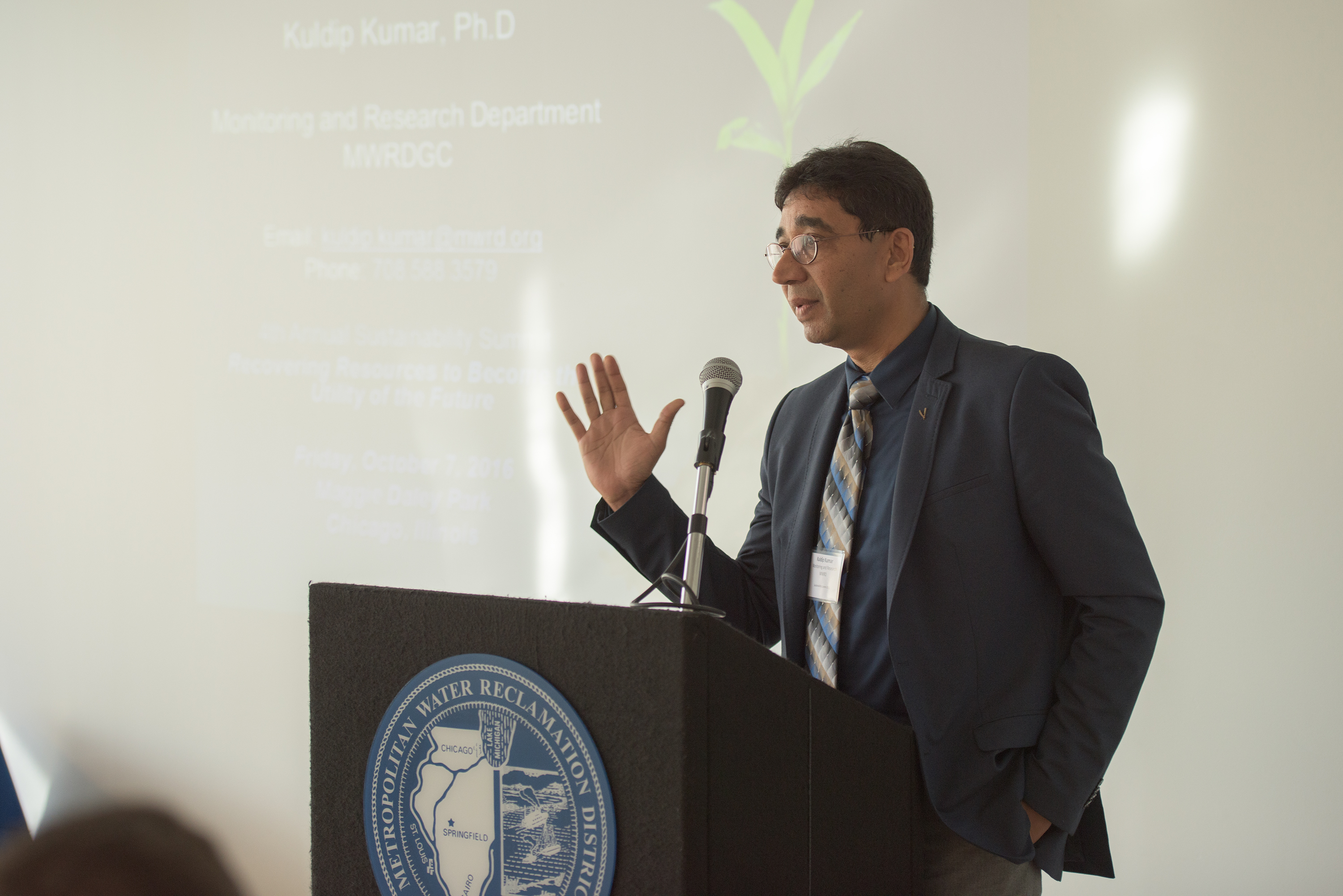 Dr. Kuldip Kumar, Senior Environmental Soil Scientist, discusses the value and benefits of composted biosolids at the 2016 Sustainability Summit. 